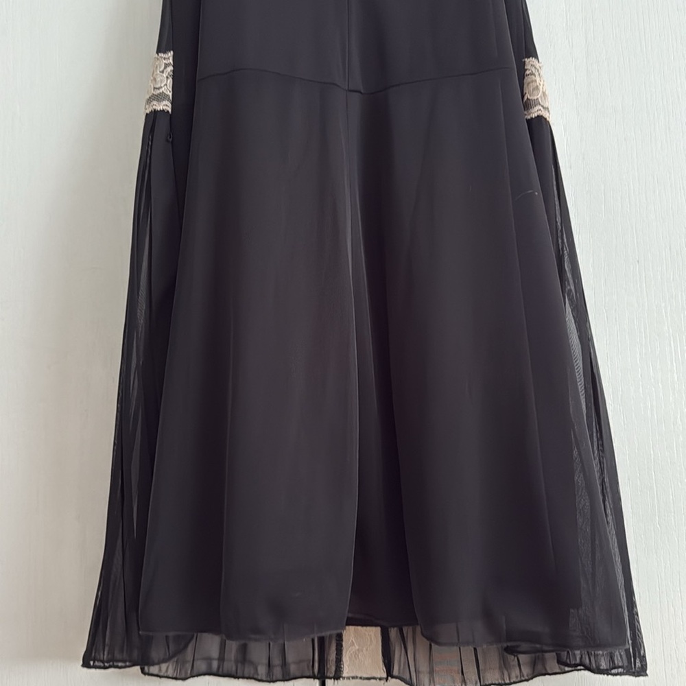 Charlotte Russe Y2K Lace Trim Babydoll Dress Festival Whimsigoth Fairy Size L - Picture 9 of 16
